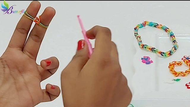 Rubber Band Accessories | Rainbow Loom Bracelet | Single and Double Chain Bracelets Making смотреть онлайн