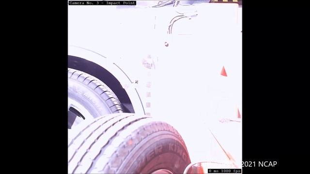 2021-2022 Cadillac XT6 NHTSA MDB Side Crash Test
