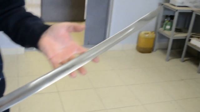 Шашка Казачья из кованной стали Х12МФ видео смотреть онлайн