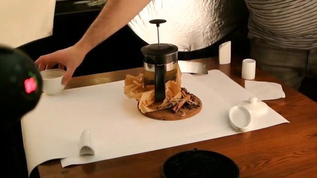 Съемки для нового меню ROOM Cafe