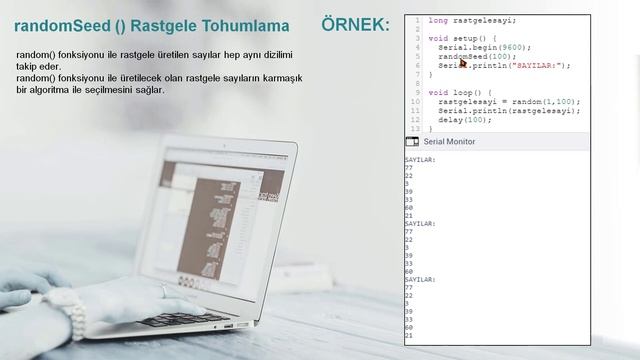 17- Arduino Random Komutu ile Rastgele Sayı Üretme ve Random Seed смотреть онлайн