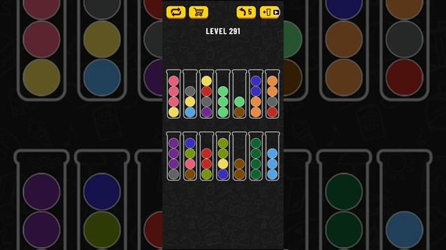 Ball Sort Puzzle - level 291 смотреть онлайн