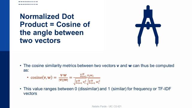 Cosine Similarity смотреть онлайн