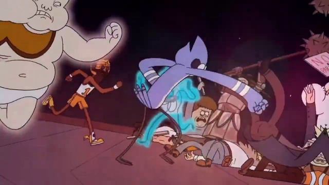 Finn and Jake Vs Mordecai and rigby (adventure time/regular show) - fanmade death battle trailer| s смотреть онлайн