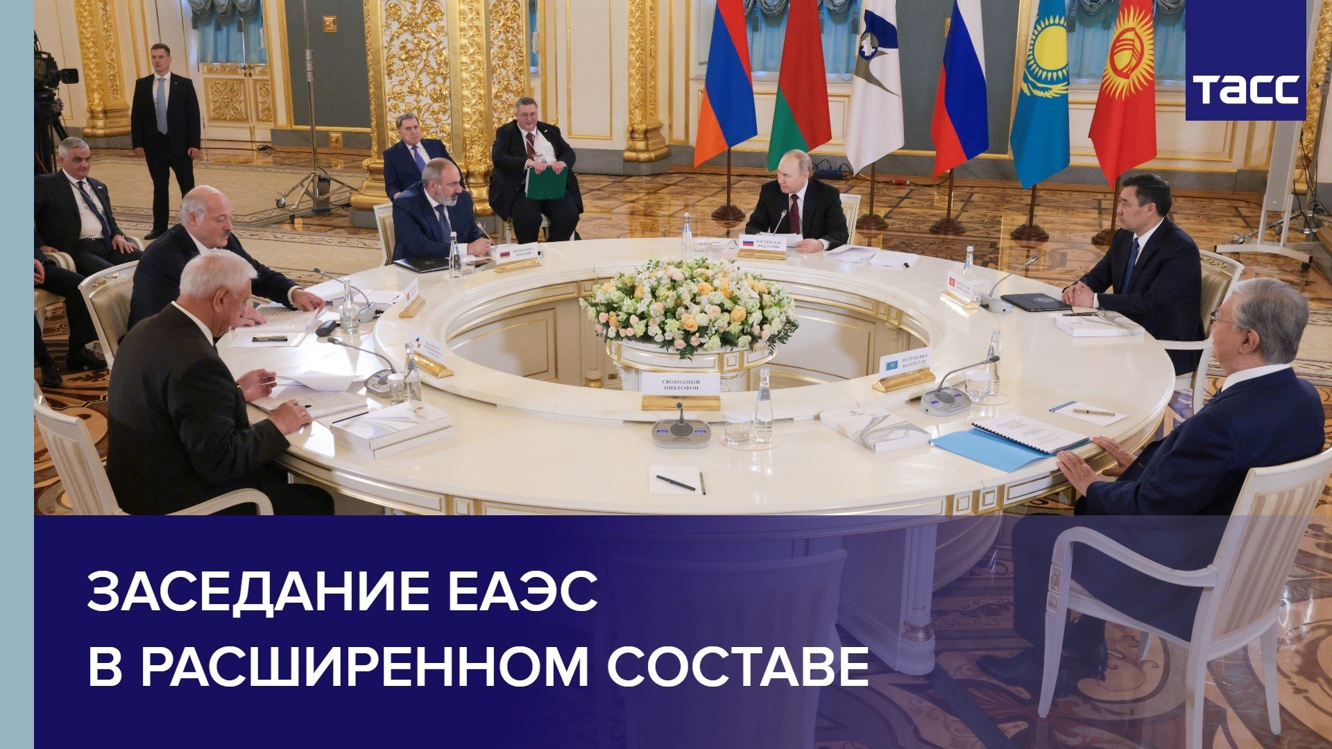 Заседание ЕАЭС в расширенном составе