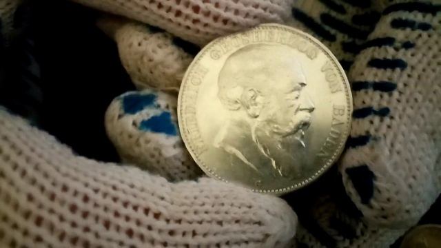 5 марок 1904г. Баден.Германская Империя.Обзор смотреть онлайн