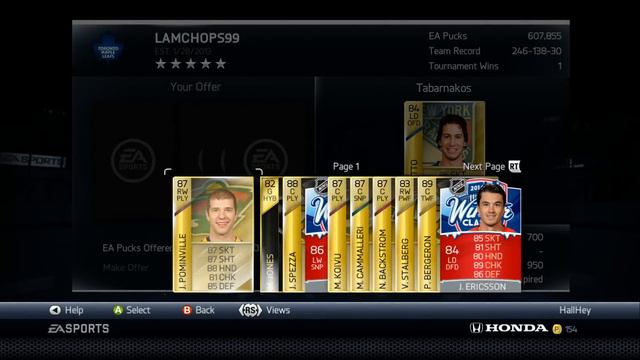 NHL 14 HUT - How to Make Millions of Pucks Easily Ep. 5 - "Bidding/Trading Method" смотреть онлайн