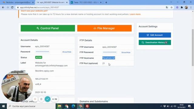 Wordpress Paso 2 Subir archivos FTP смотреть онлайн