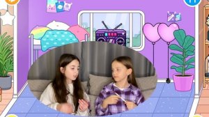 Челлендж в Тока Бока по Цветам / Фиолетовый vs Синий MashaGame