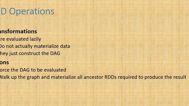 Spark RDD with Operations(Transforamtions,Actions) смотреть онлайн
