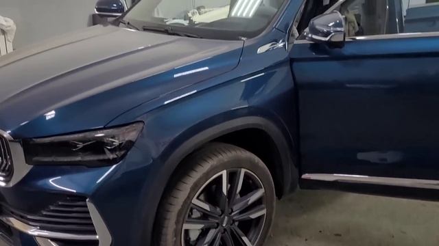 Geely Manjaro. Так ли хорош Манжаро по части Антишума? Разобрали салон, нанесли Aerocell QP.