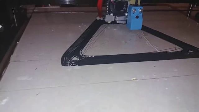 Печать филаментом PETG Химерой на 3D пиинтере Flsun I3