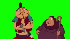 #не свисти, денег не будет, примета такая Три богатыря на зелёном экране #футажи