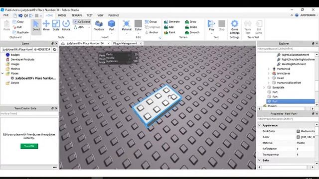 How to get block under 1 stud (ROBLOX Studio) смотреть онлайн