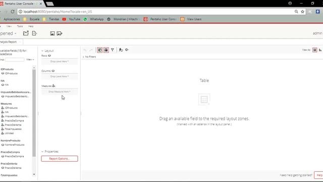 Creacion de Dashboard Pentaho BI смотреть онлайн