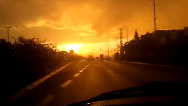 Рассвет в Израиле - Красивое утро - Прикольное видео. смотреть онлайн