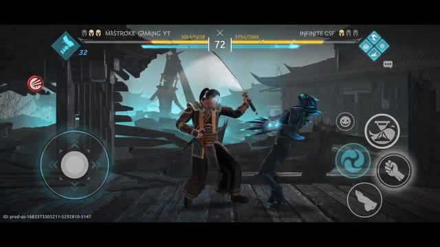 @AngrYLucifeRYT vs mastroke gaming ? // shadow fight 4: arena смотреть онлайн