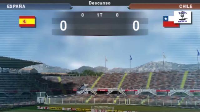 PES 2014 PSP | Copa Mundial FIFA Brasil 2014 | Jornada 2 | España VS Chile (HD) смотреть онлайн