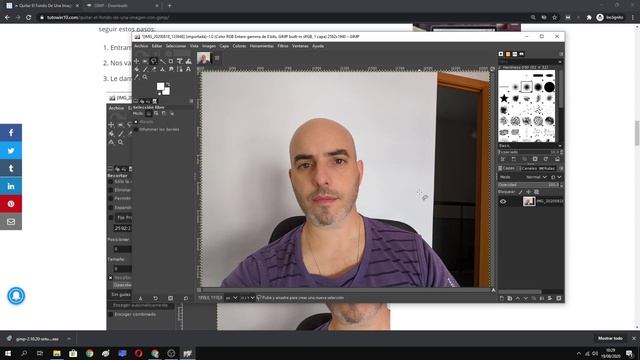 ? Cómo QUITAR el FONDO de una IMAGEN con GIMP 2.10.20 en ESPAÑOL PASO a PASO | FÁCIL y RÁPIDO смотреть онлайн