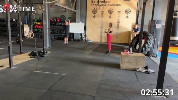 Онлайн отбор на Sever ThrowDown V. WOD 2.
Кат. Scaled.