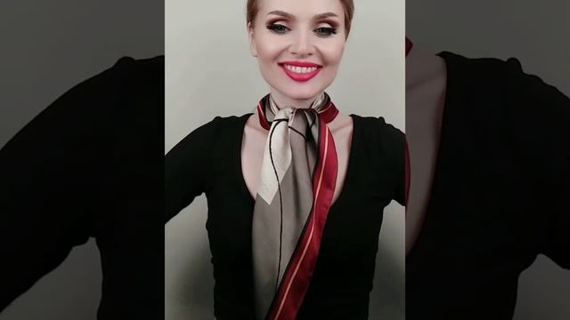 MONASHOP - Женский квадратный шёлковый платок на шею/ косынка в классическом стиле смотреть онлайн