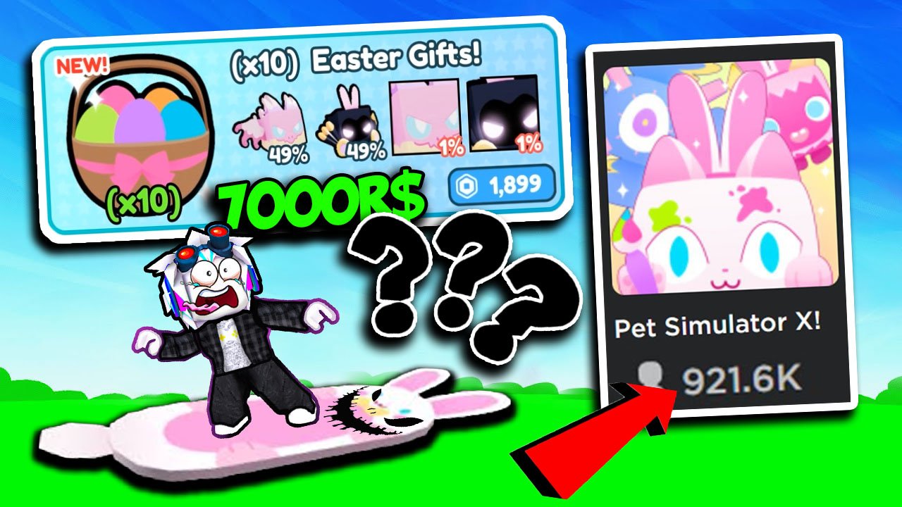 У МЕНЯ УКРАЛИ ХОВЕРБОРД И 7000 РОБУКСОВ В ПЕТ СИМУЛЯТОРЕ Х! PET SIMULATOR X смотреть онлайн