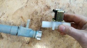 Шланг аквостопа Hansa does not take water,does not wash dishes Клапан подачи воды без замены шланга