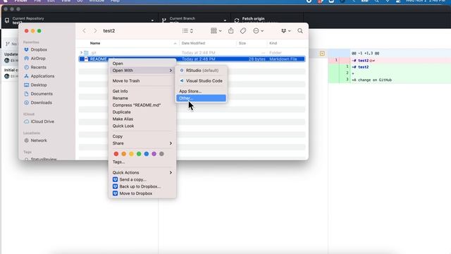 Pulling and Pushing using GitHub Desktop смотреть онлайн
