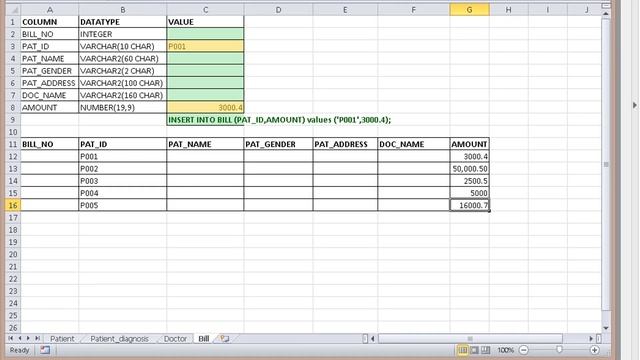 Hospital Management Using Oracle Database смотреть онлайн