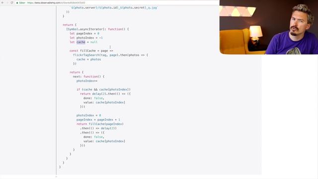 Using async generators to stream data in JavaScript смотреть онлайн
