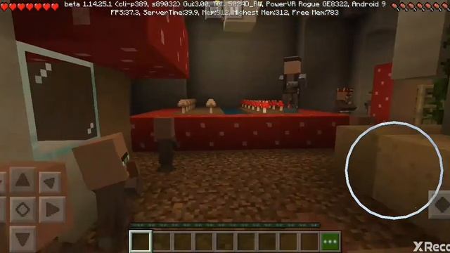 Показываю карту грибного города в Майнкрафт пе смотреть онлайн