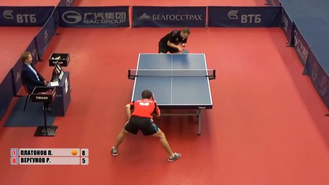 Платонов-Вергунов, Личный чемпионат Республики Беларусь по настольному теннису смотреть онлайн