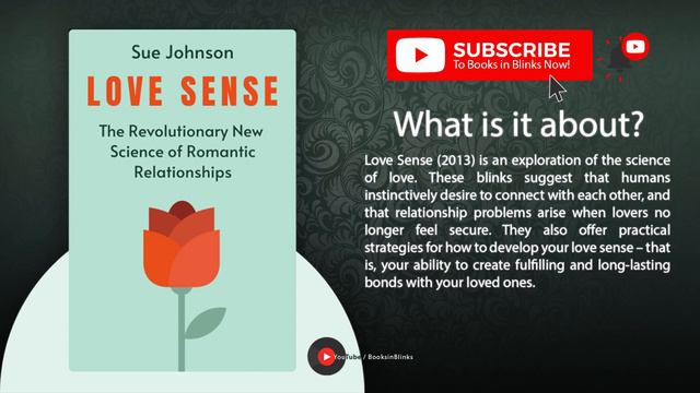 Love Sense By Sue Johnson (Free Summary)