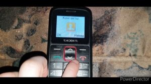 texet tm b-217 кнопочный мобильный телефон обзор/texet tm b-217 push-button mobile phone review