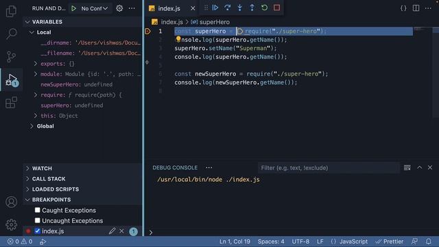 Node.js Tutorial - 13 - Module Caching смотреть онлайн