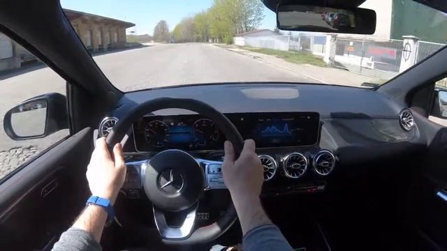 Mercedes B-Class  4K POV Test Drive Mercedes 2019
