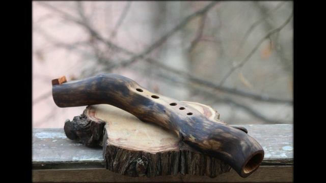 Poloe Derevo - Wooden flute (whistle) - Key F min - sound sample смотреть онлайн
