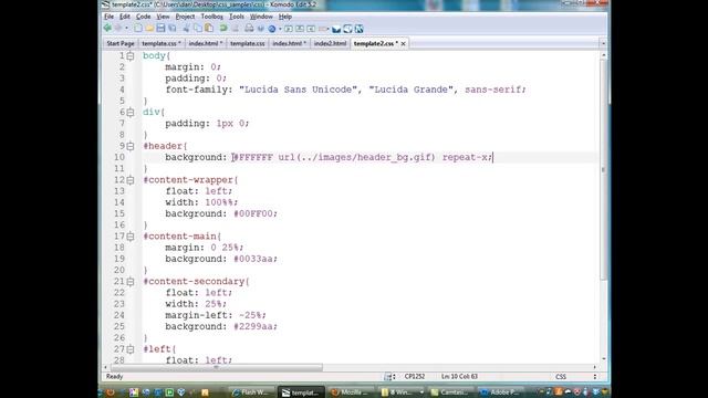 42 How to Create a Joomla Template -Part 5 CSS Adding Images смотреть онлайн