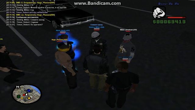 samp-rp 02 serv || Разговор с LSPD по поводу маски смотреть онлайн