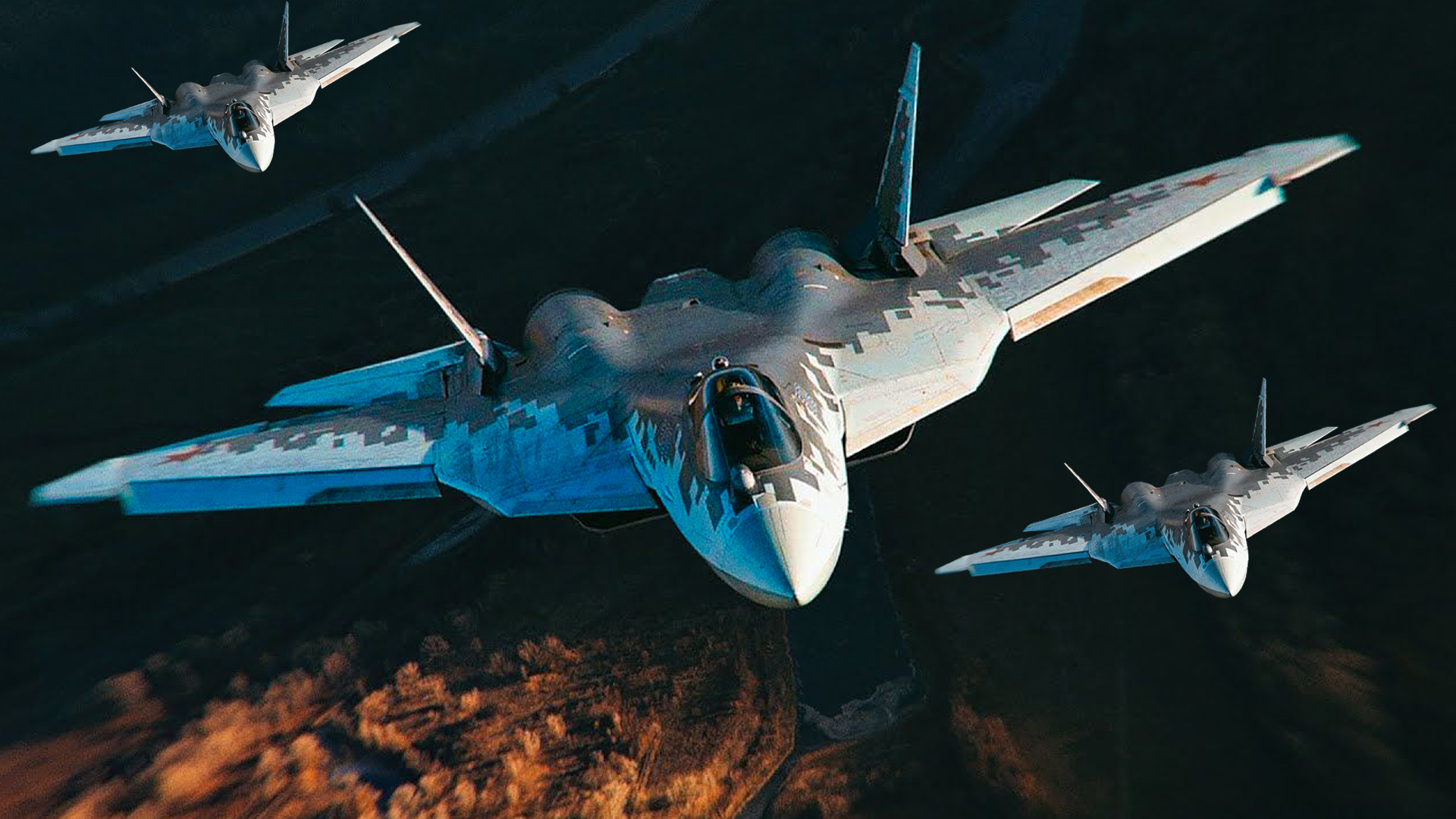 СУ-57 демонстрирует свои сумасшедшие способности к уничтожению цели и безумному маневру кобры в возд смотреть онлайн