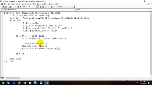 Import XML File with FileDialog in Excel VBA смотреть онлайн