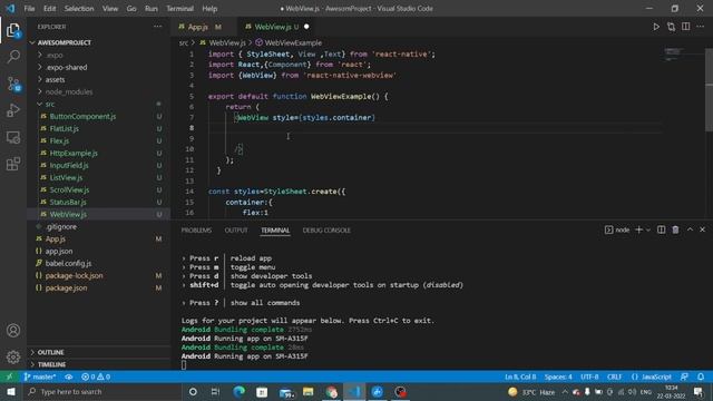 React Native Tutorial for Beginners in Hindi | WebView смотреть онлайн