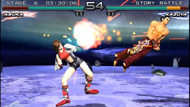 Tekken 5 Dark Resurrection Asuka Kazama Story Battle смотреть онлайн