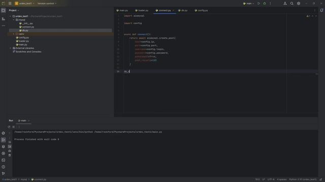 Class AIOMYSQL Python. Асинхронная работа с MySQL/MariaDB. смотреть онлайн