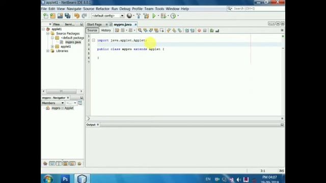 Write string in java applet смотреть онлайн