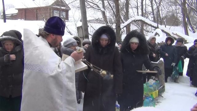 Освящение воды.пос.Бавлены18.01.2013г смотреть онлайн
