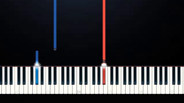 Goblin - Stay With Me (SLOW EASY PIANO TUTORIAL) смотреть онлайн