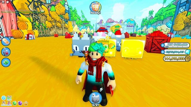 HUGE PET БЕСПЛАТНО! СЛИВ НОВОГО ОБНОВЛЕНИЯ В PET SIMULATOR X! Pet Simulator X Roblox смотреть онлайн