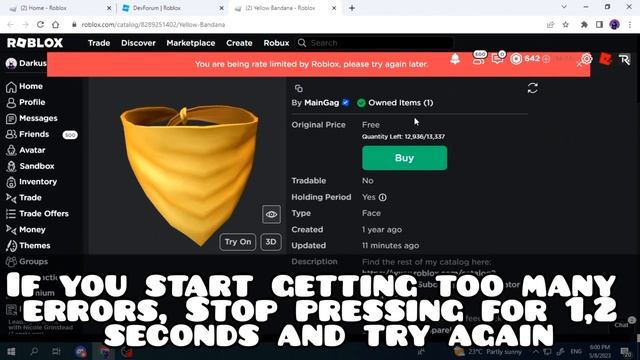HOW TO GET FREE UGC LIMITEDS WITH ROSEAL(NEVER MISS LIMITEDS) смотреть онлайн