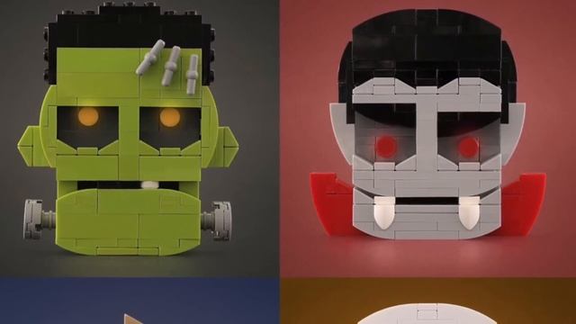 САМЫЕ ЛУЧШИЕ ЛЕГО САМОДЕЛКИ НА ХЭЛЛОУИН / Lego Halloween Mocs смотреть онлайн